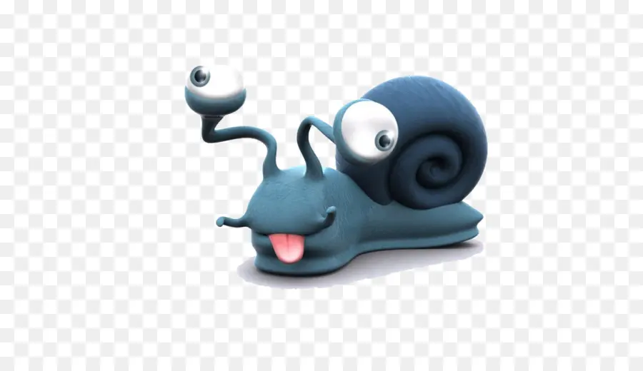 Escargot，Bleu PNG