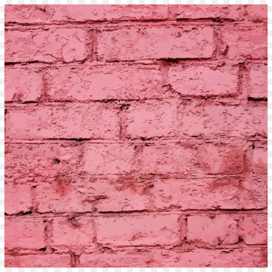 Mur De Briques Roses，Texture PNG