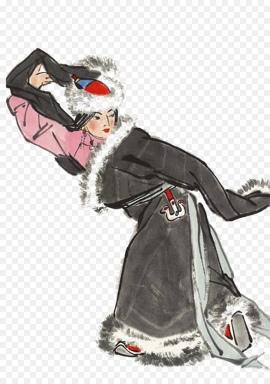 Danse Traditionnelle，Costume PNG