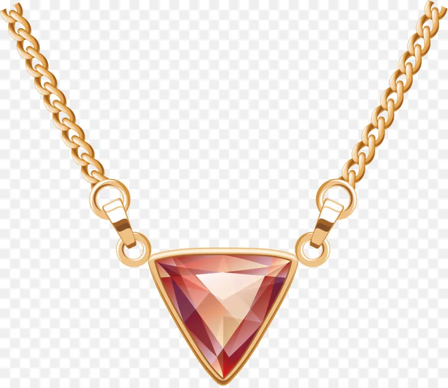 Collier En Or，Pendentif PNG