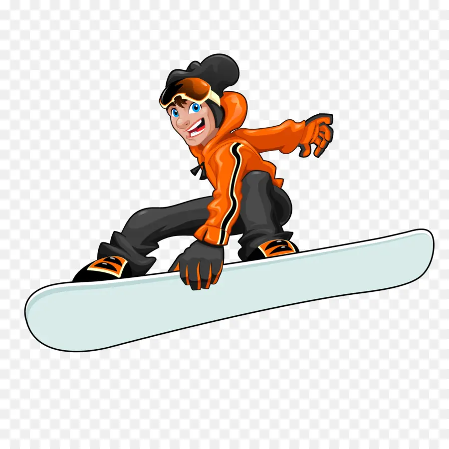 Snowboard，Dessin Animé PNG