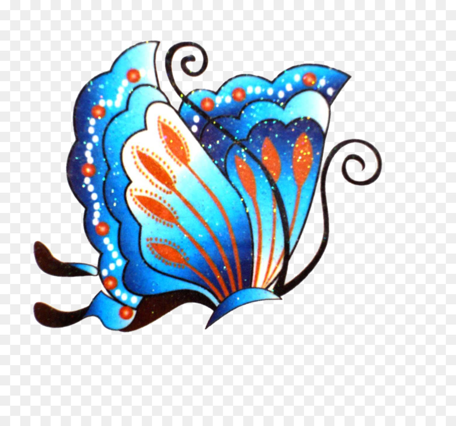 Papillon Coloré，Papillon PNG