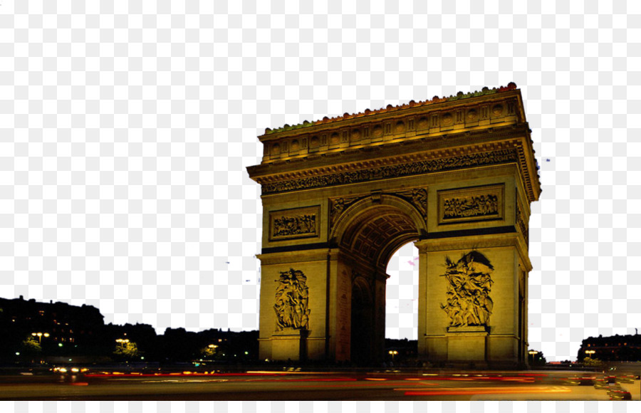 Arc De Triomphe，Eiffel Tower PNG