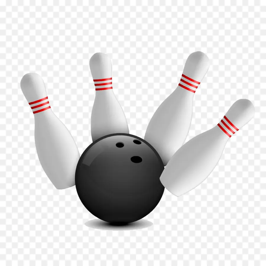 Quilles De Bowling，Balle PNG