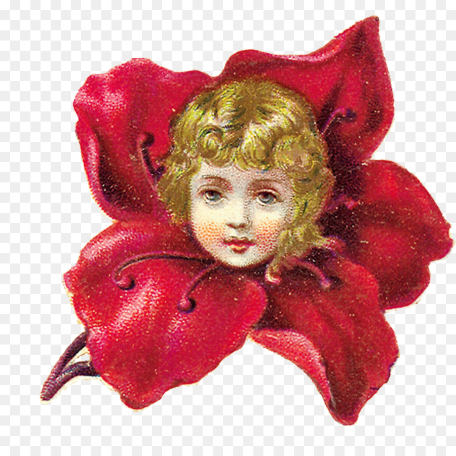 Visage De Fleur，Enfant PNG