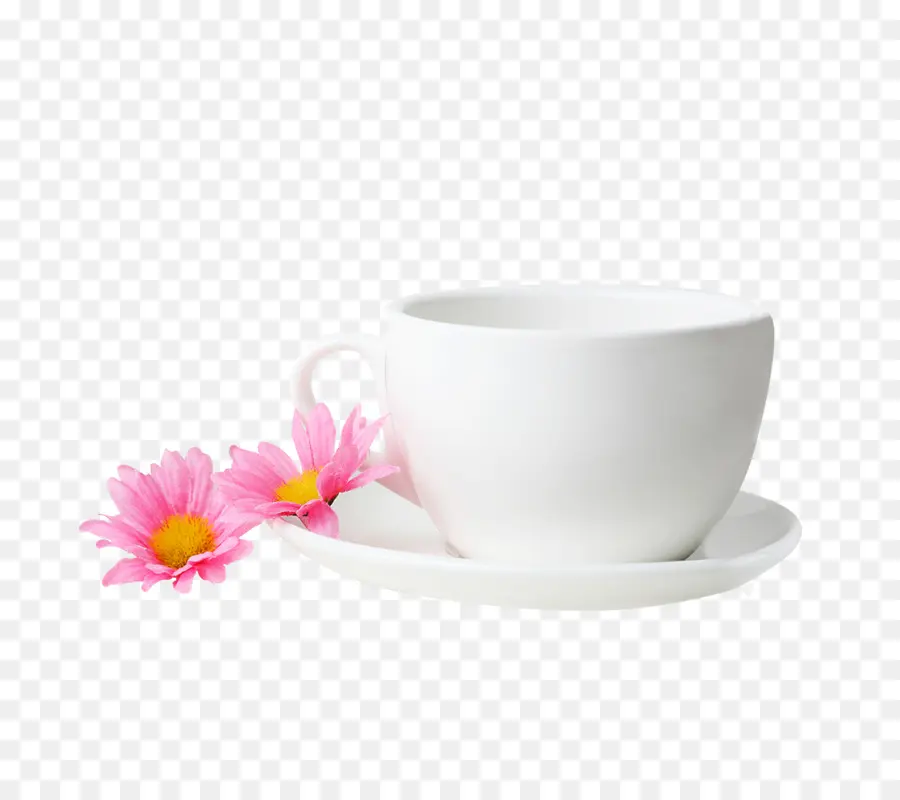 Tasse à Thé，Fleurs PNG