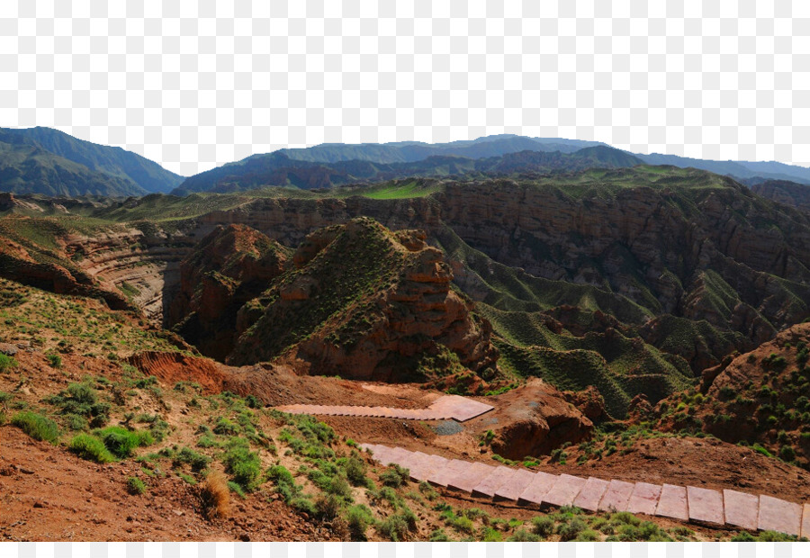 Chemin De Montagne，Collines PNG