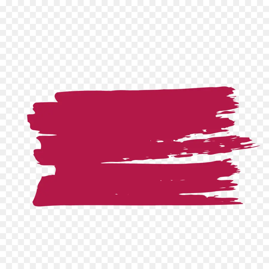 Coup De Pinceau Rouge，Peinture PNG