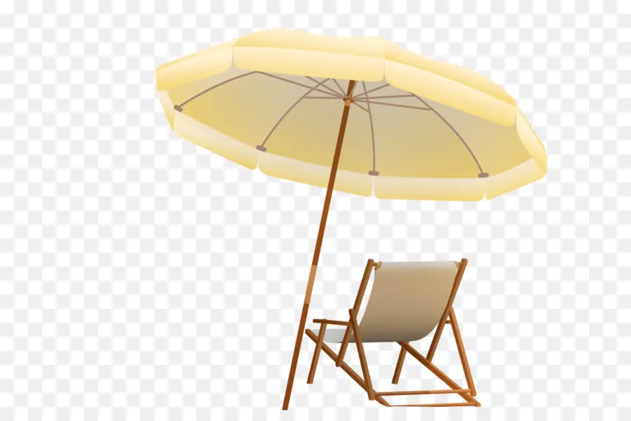 Parasol De Plage，Chaise PNG