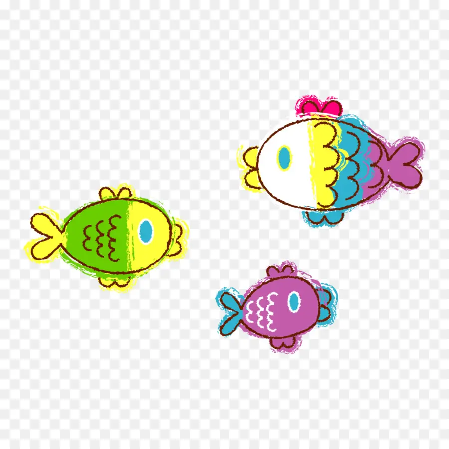 Poisson Coloré，Aquatique PNG