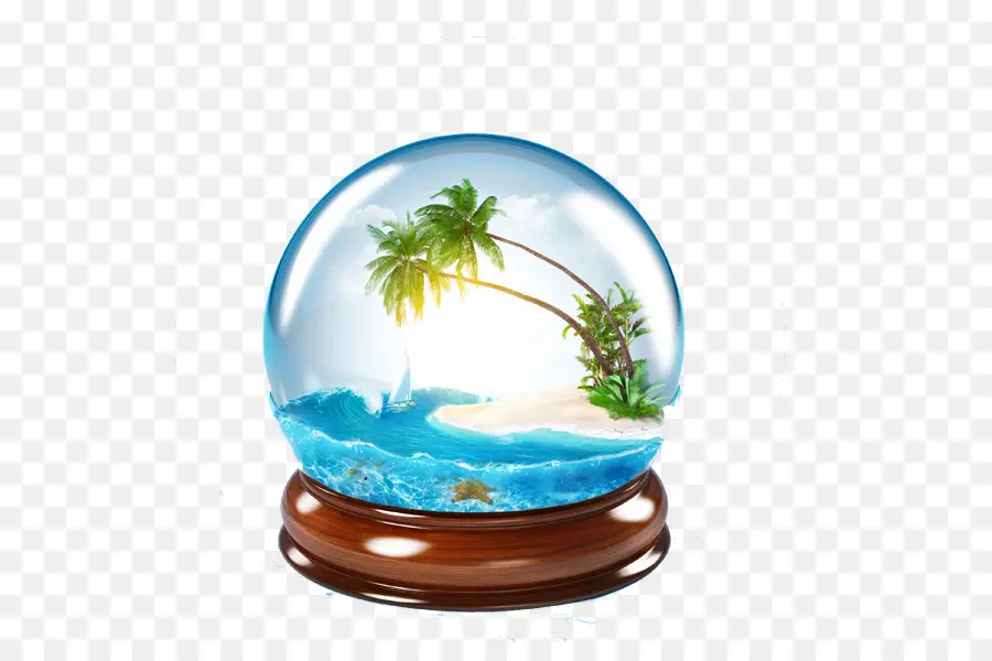 Boule à Neige，Verre PNG