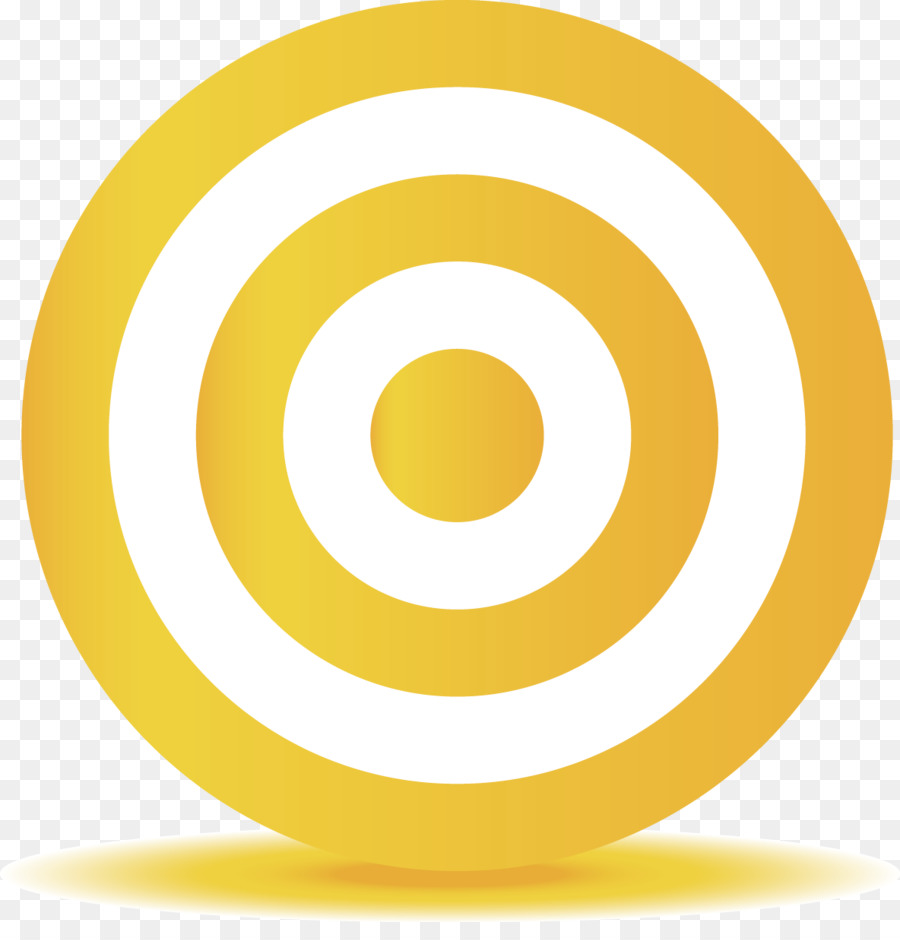 Cible Jaune，Bulle PNG