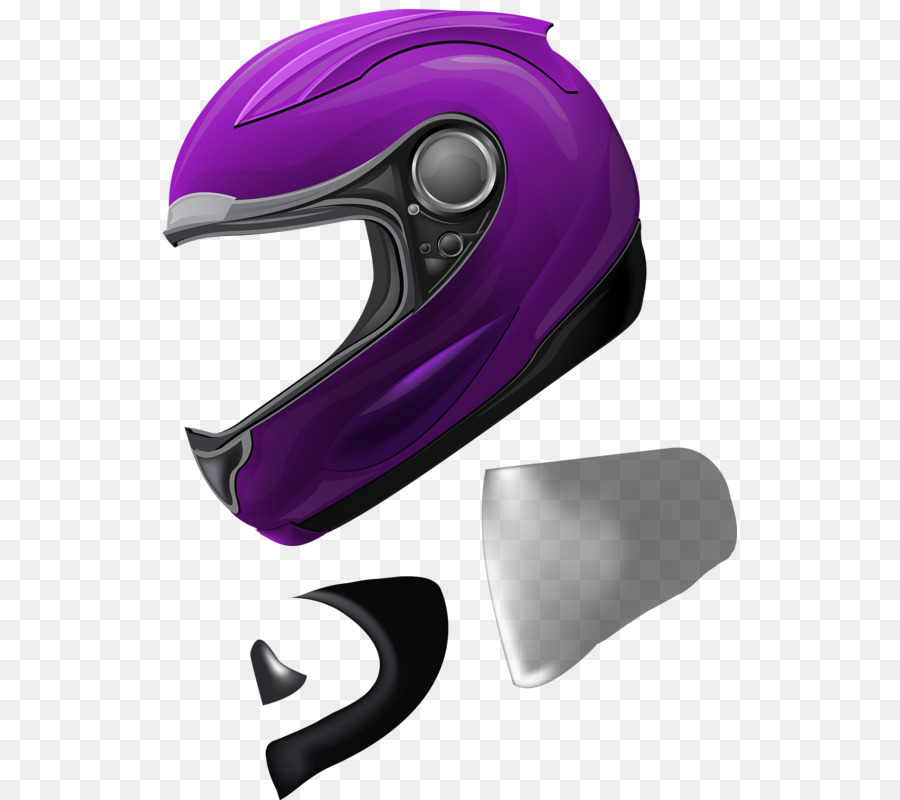 Casque Violet，Moto PNG