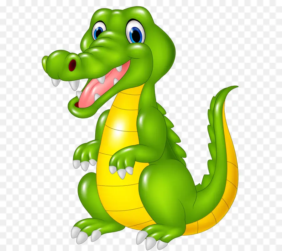 Crocodile De Dessin Animé，Reptile PNG