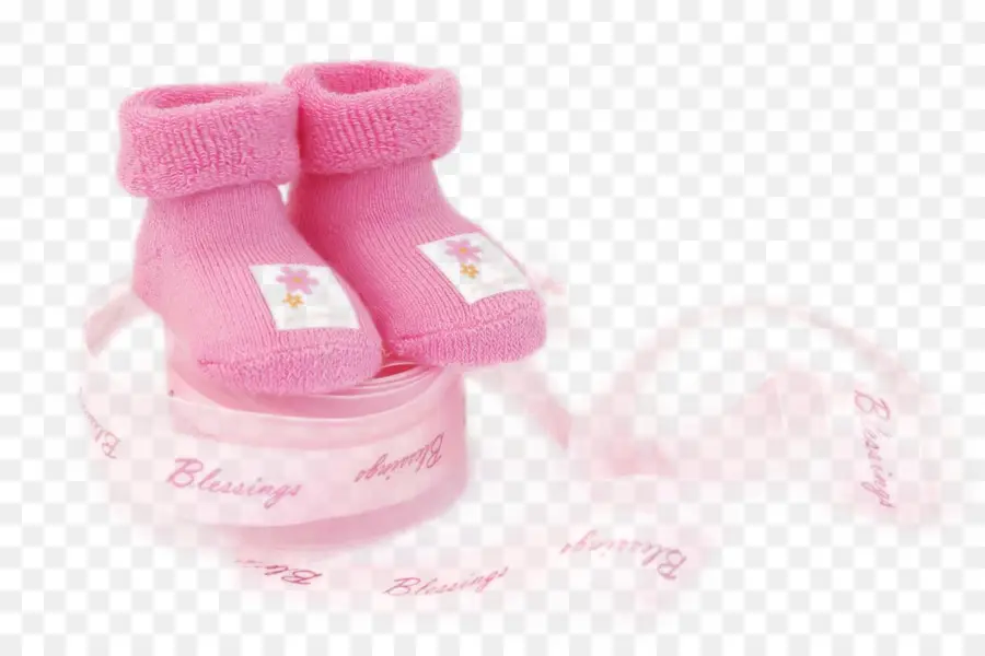 Chaussettes Bébé Roses，Nourrisson PNG