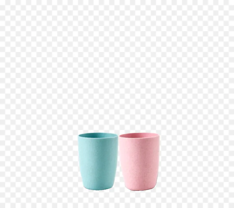 Tasses Colorées，Bleu PNG