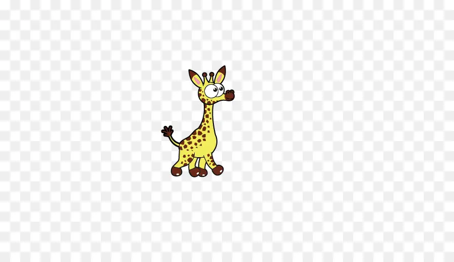 Dessin Animé，Girafe Du Nord PNG