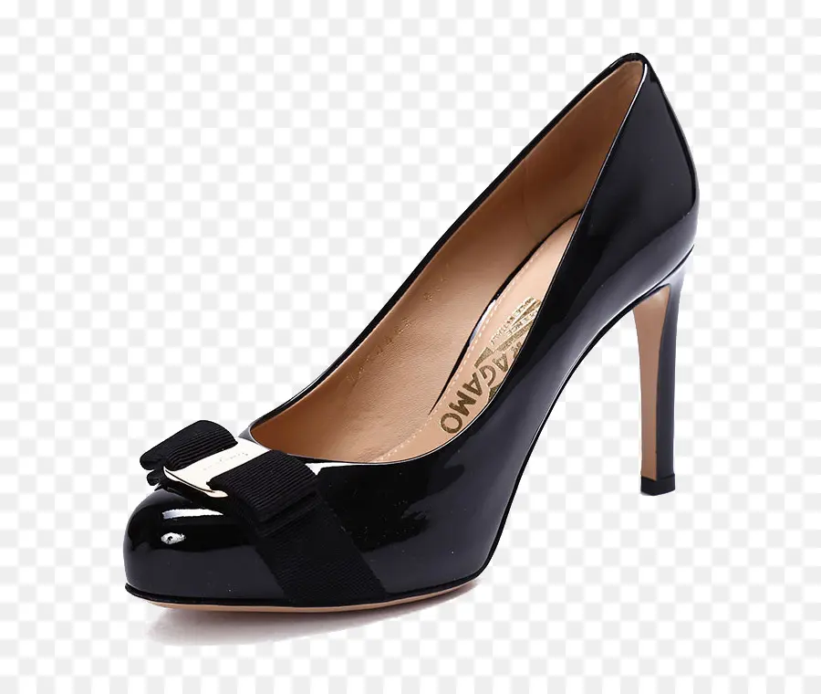 Talons Hauts Noirs，Chaussure PNG