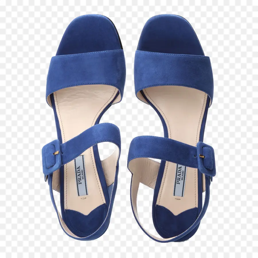 Sandales Bleues，Chaussures PNG