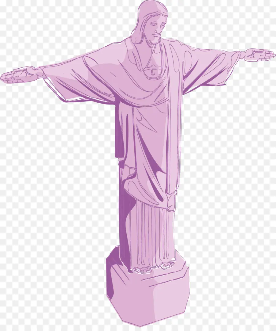 Le Christ Rédempteur，Statue PNG