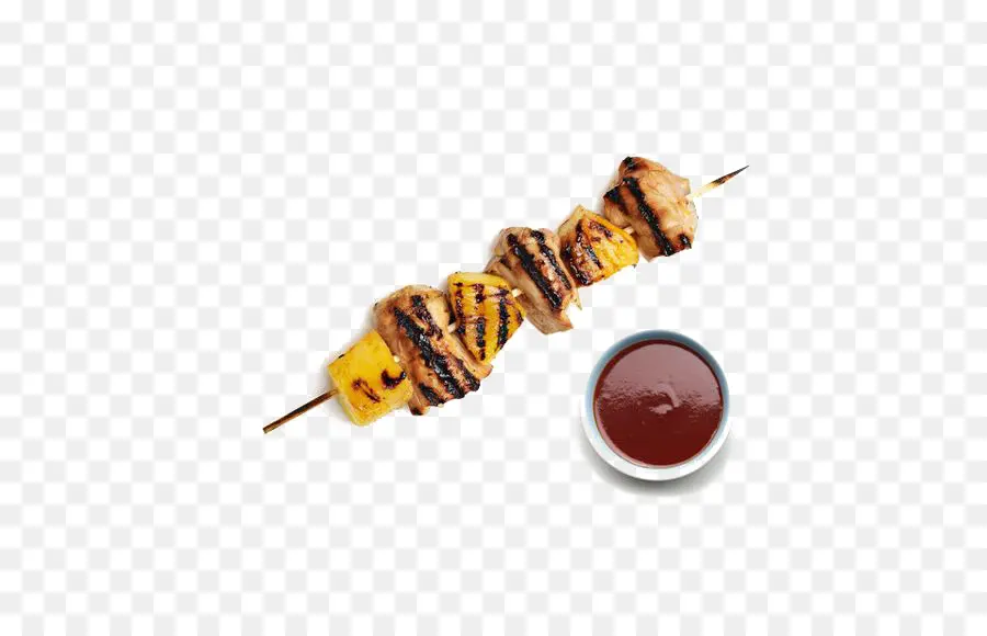 Brochette Grillée，Sauce PNG