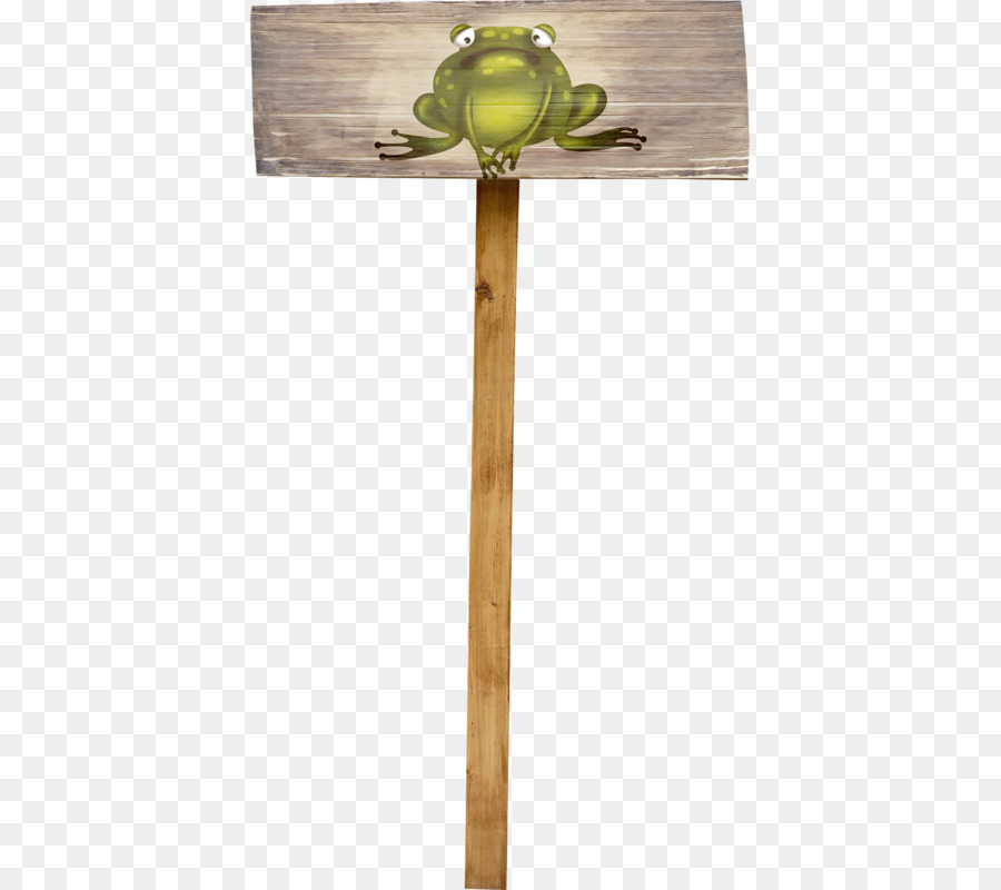 Signe De Grenouille，En Bois PNG