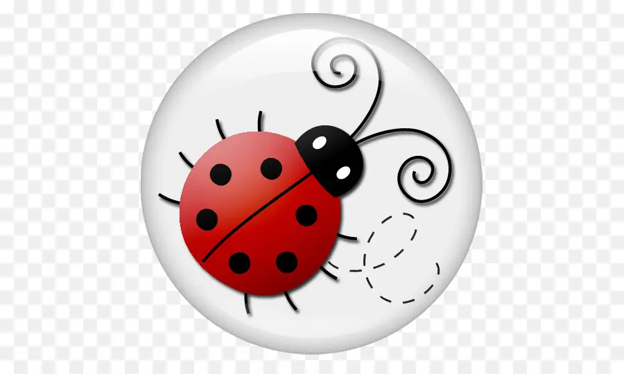 Coccinelle，Rouge PNG