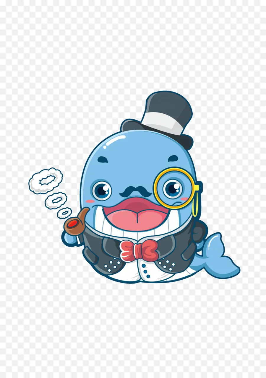 Baleine，Monocle PNG