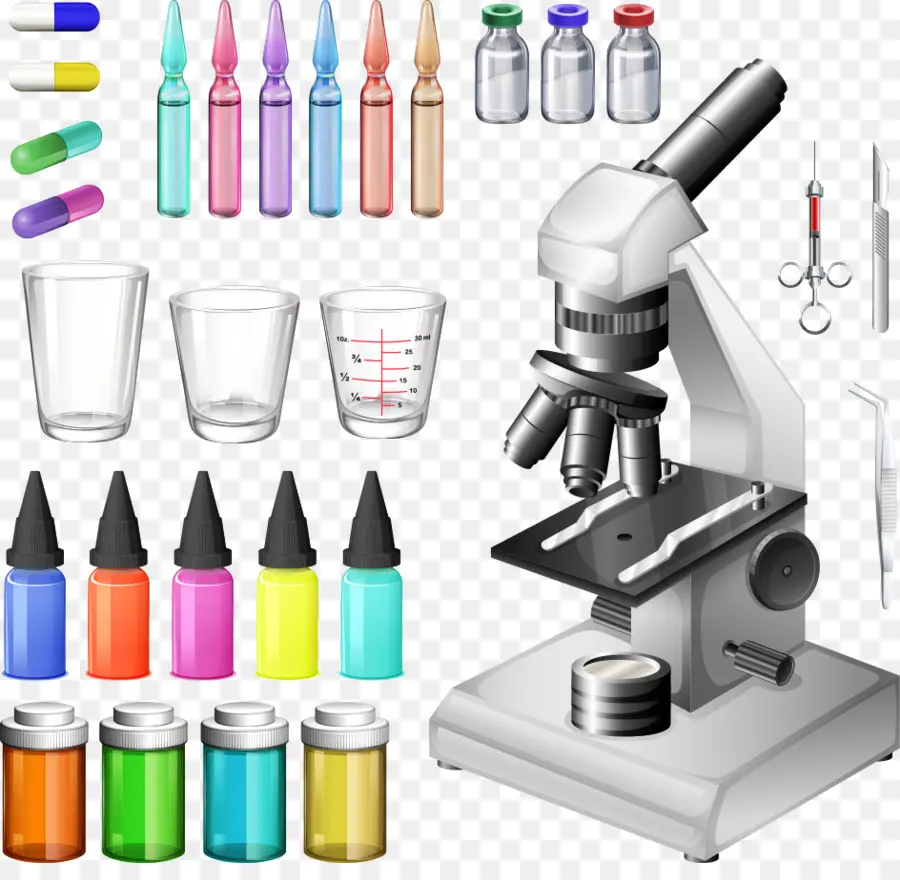 Microscope Et équipement De Laboratoire，Laboratoire PNG