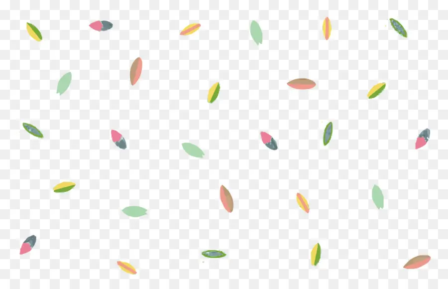 Confettis，Coloré PNG