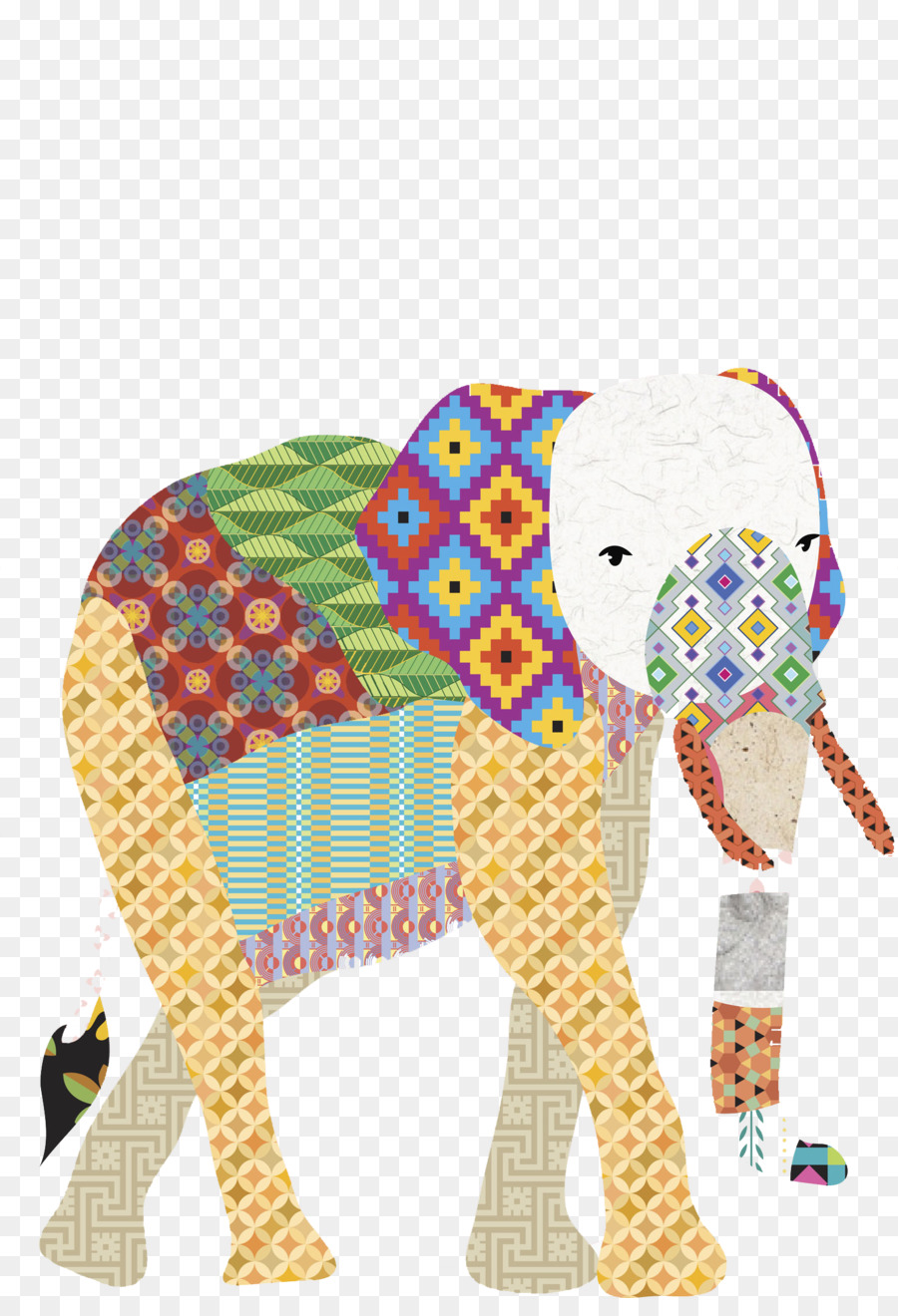 La Peinture à L'aquarelle，éléphant PNG