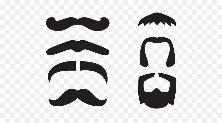 Styles De Moustache Et De Barbe，Moustache PNG