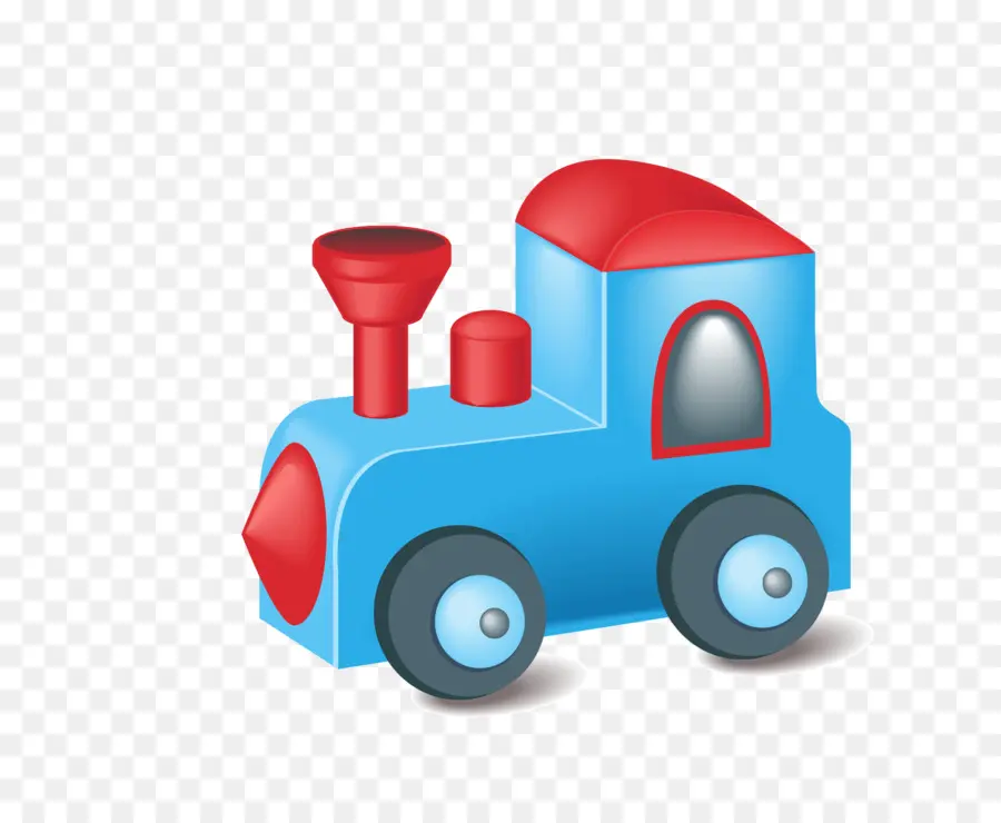 Train Jouet，Bleu PNG