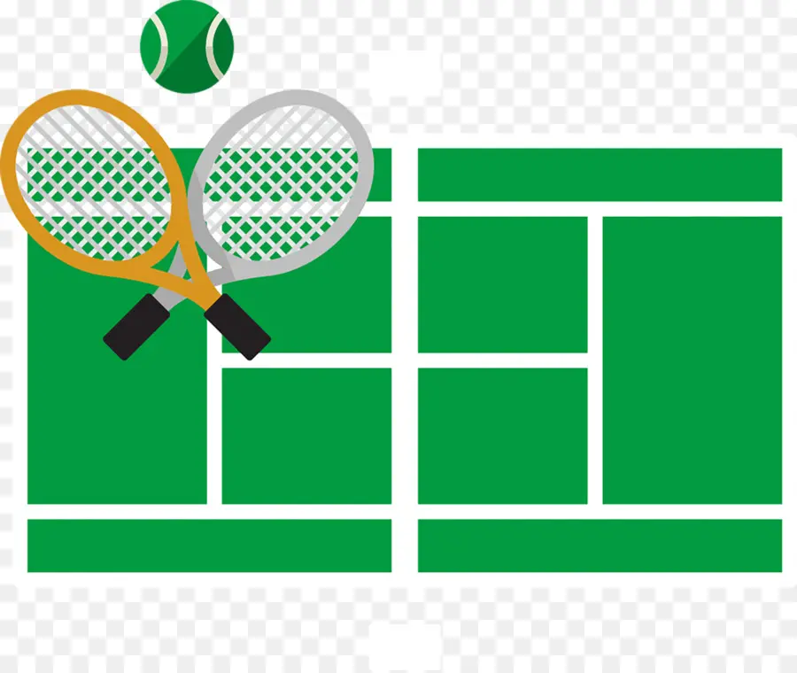 Raquettes De Tennis，Balle De Tennis PNG