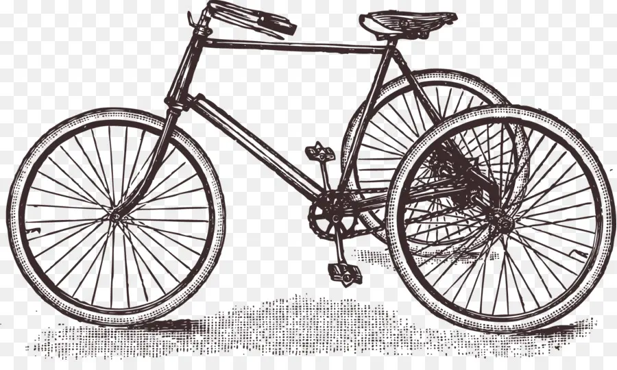 Vélo Tandem，Deux Sièges PNG