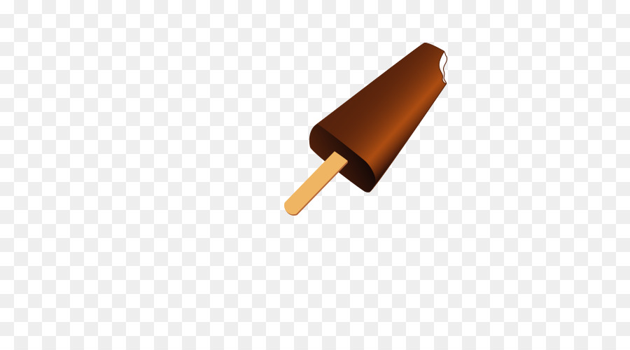 Glace Au Chocolat，Bâton PNG