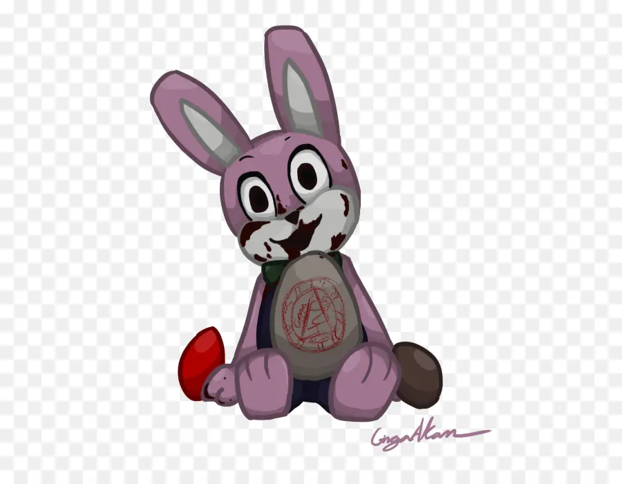 Lapin Violet，Animal En Peluche PNG