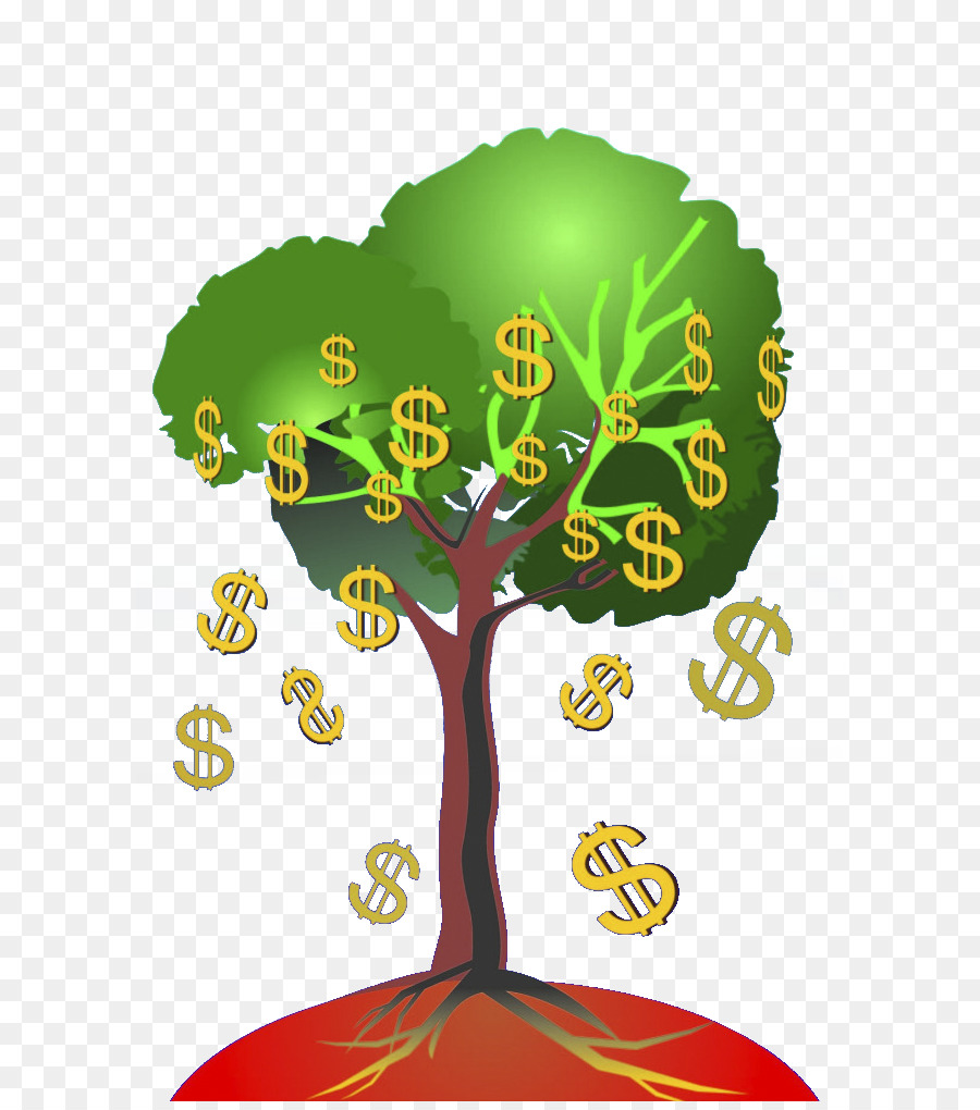 Arbre à Argent，Signes Du Dollar PNG