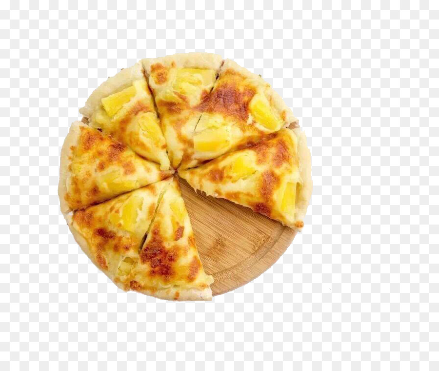 Pizza à L'ananas，Fromage PNG