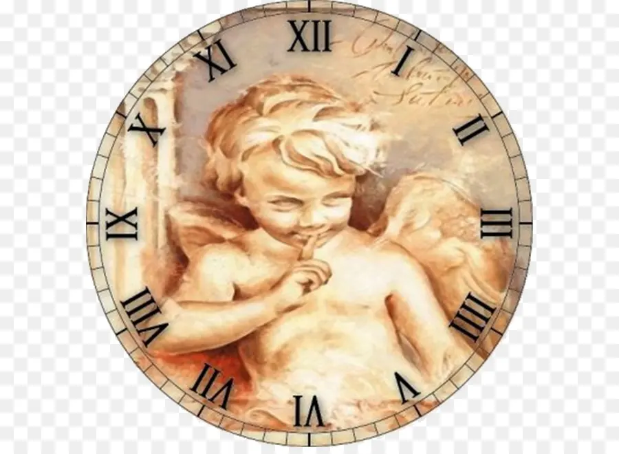 Horloge Ange，Ange PNG