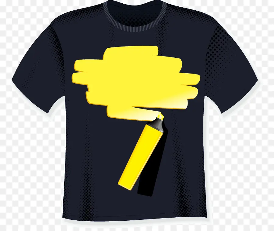 T Shirt，Noir PNG