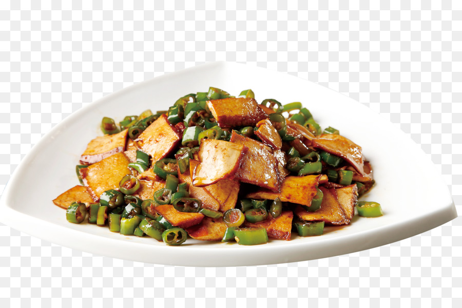 Tofu Sauté，Haricots Verts PNG