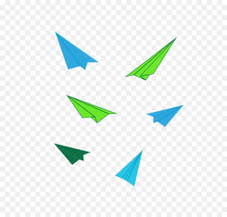 Avions En Papier，Vol PNG