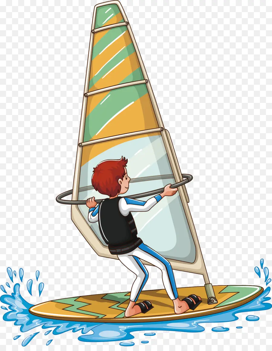 Planche à Voile，Eau PNG