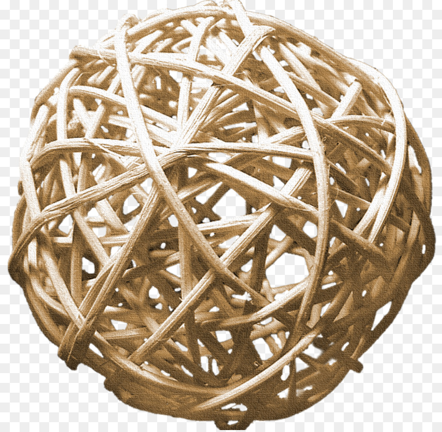 Boule En Osier，Tisser PNG