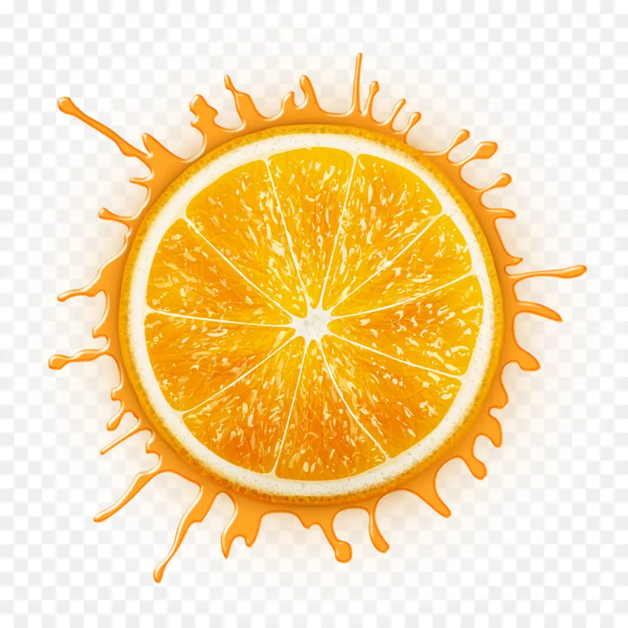 Tranche D'orange，Jus PNG