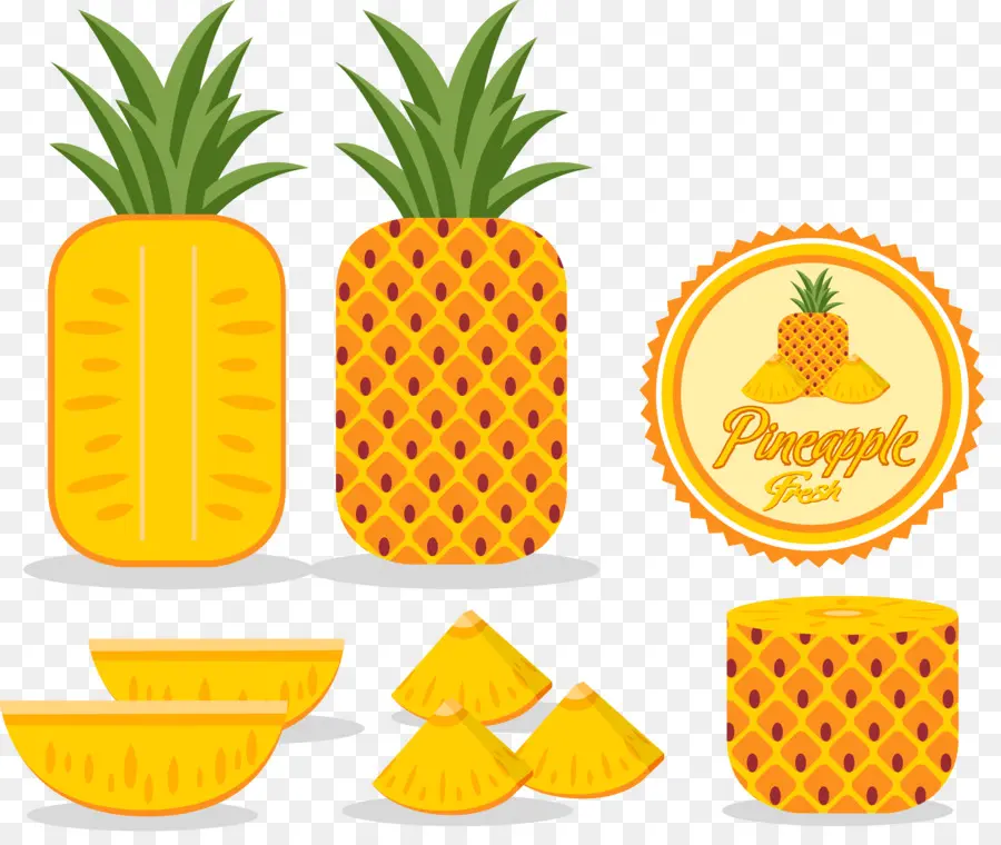 L Ananas，Adobe Illustrator PNG