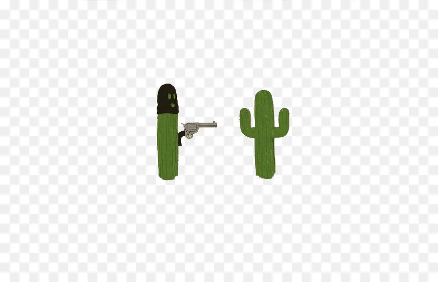 Cactus，Pistolet PNG