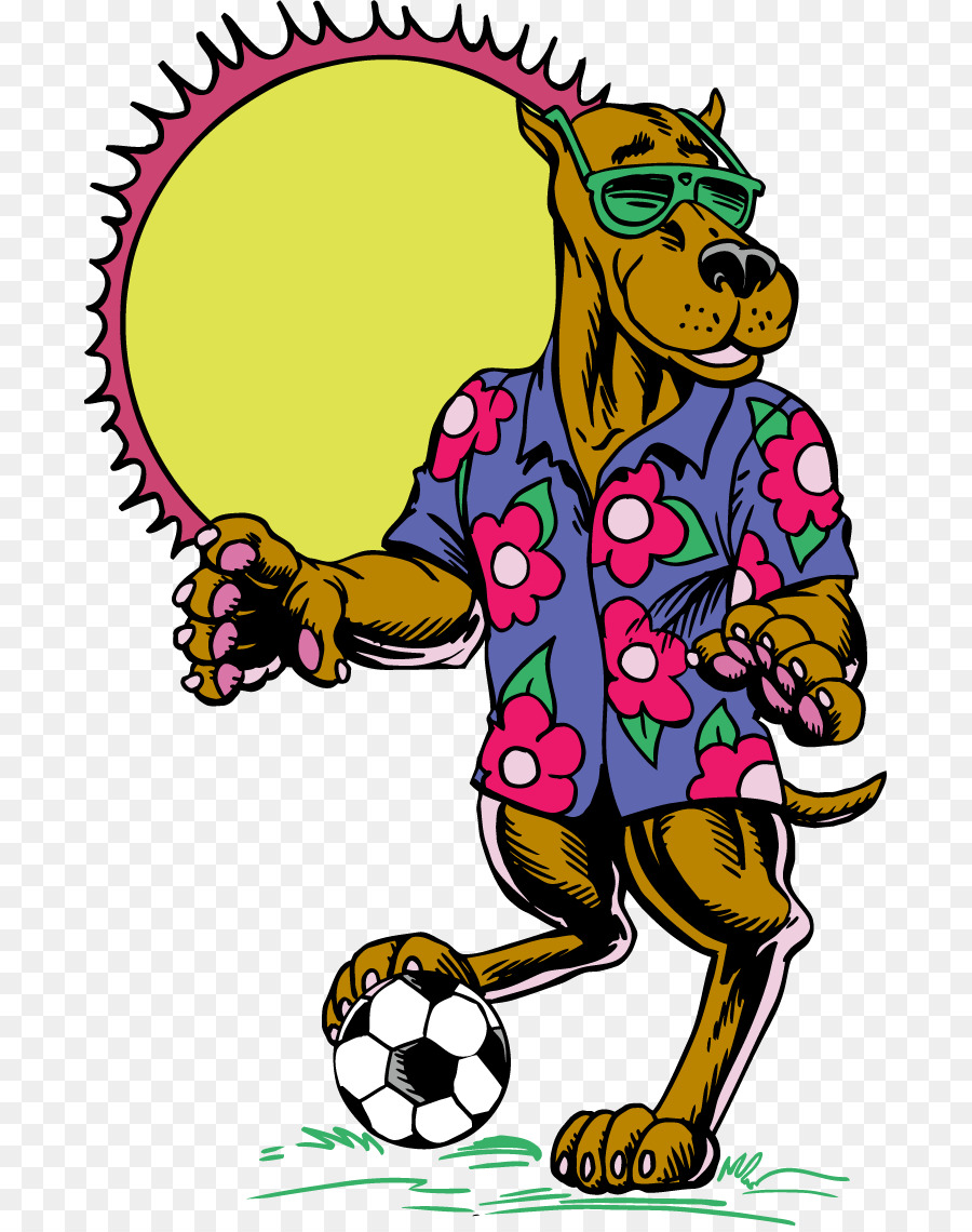 Chien，Football PNG