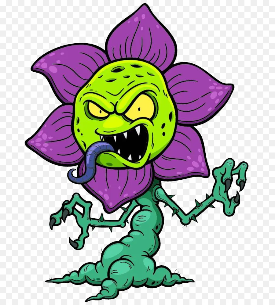 Fleur De Monstre，Usine PNG